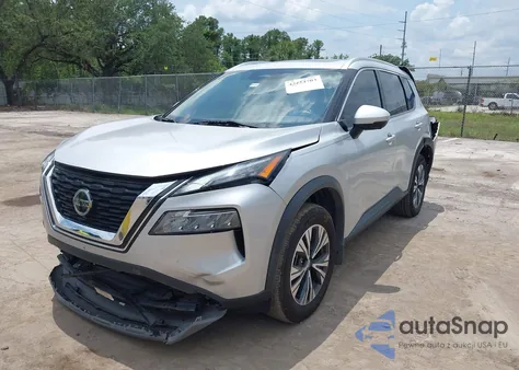 2021 Nissan Rogue Sv Fwd из США, поврежденный, VIN 5N1AT3BA6MC748805